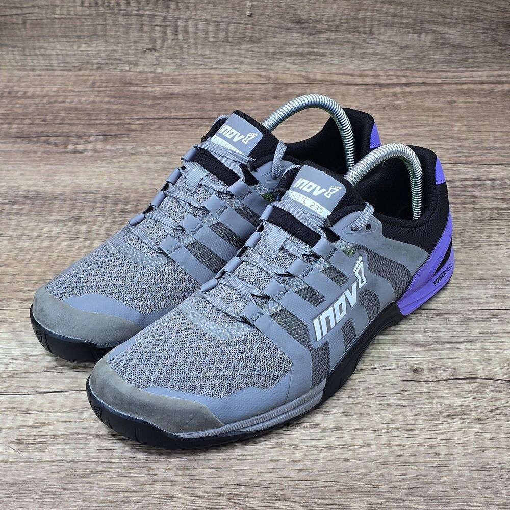 Inov 8 F-Lite 235 V2 Women's Size 9 Gray Purple Black Cross Training Shoes - Picture 9 of 9